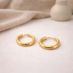 Giana Gold Huggie Hoop Earrings