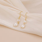 Freshwater Pearl Drop Earrings E180