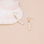 Freshwater Pearl Long Dangle Earrings E160