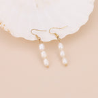 Freshwater Pearl Long Dangle Earrings E160